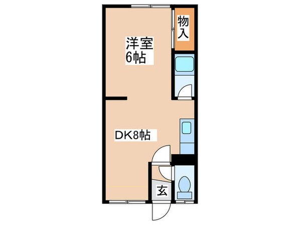 トークフラットの物件間取画像